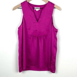 Anthropologie Maeve Shirt Womens 6 Weekend Getaway Pink Sleeveless‎ Blouse